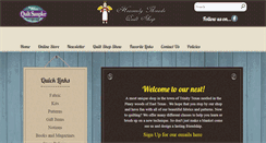 Desktop Screenshot of heavenlythreadsquilts.com